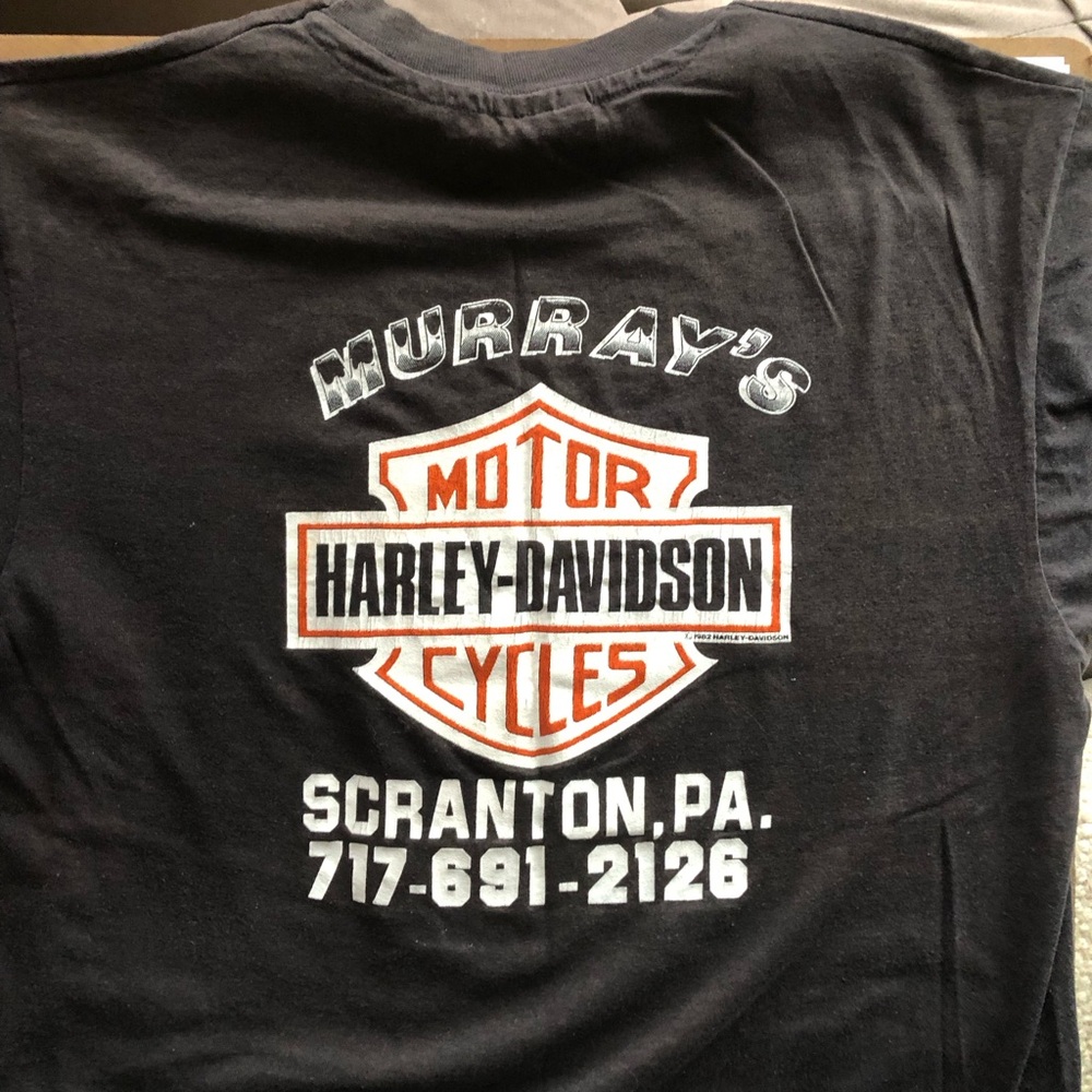 Vintage Harley Davidson Tee Shirt 1982 - Picture 7 of 9